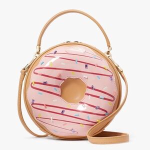 Coffee Break 3D Donut Crossbody